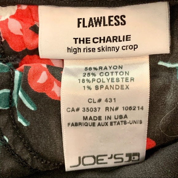 Joe's Jeans High Rise Skinny Crop - Picture 10 of 16